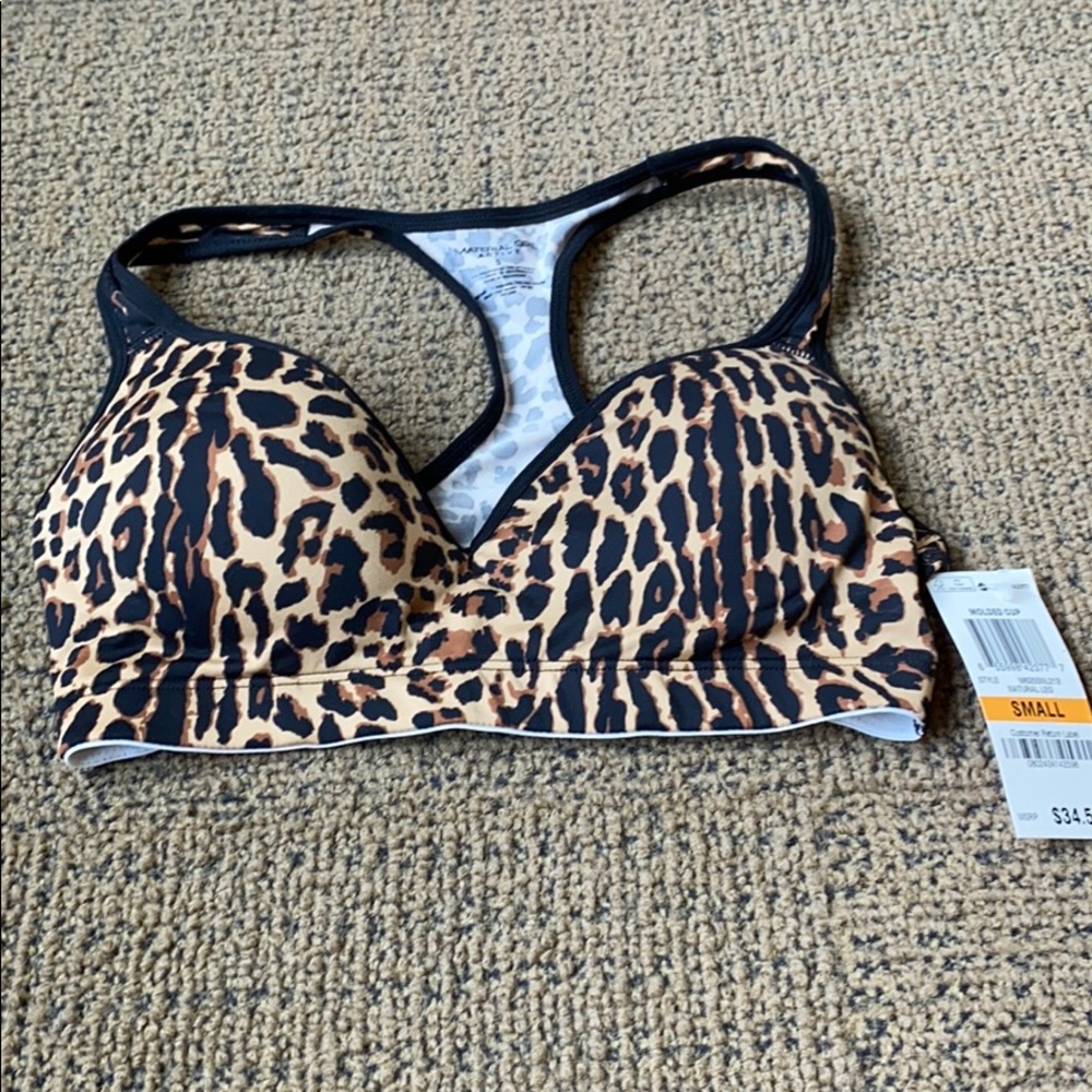 Leopard Print Sports Bra